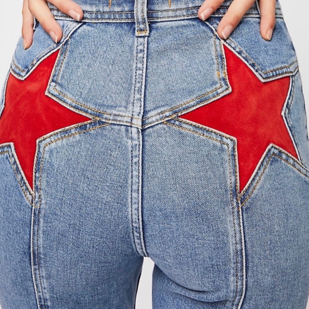 Free People Firecracker Flare Jeans